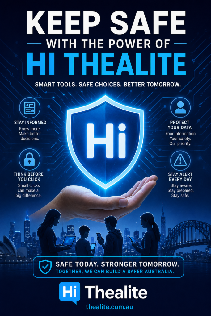 keep safe with the power of hi thealite: A Simple Guide to Online Safety and Smart Digital Habits 2 keep safe with the power of hi thealite